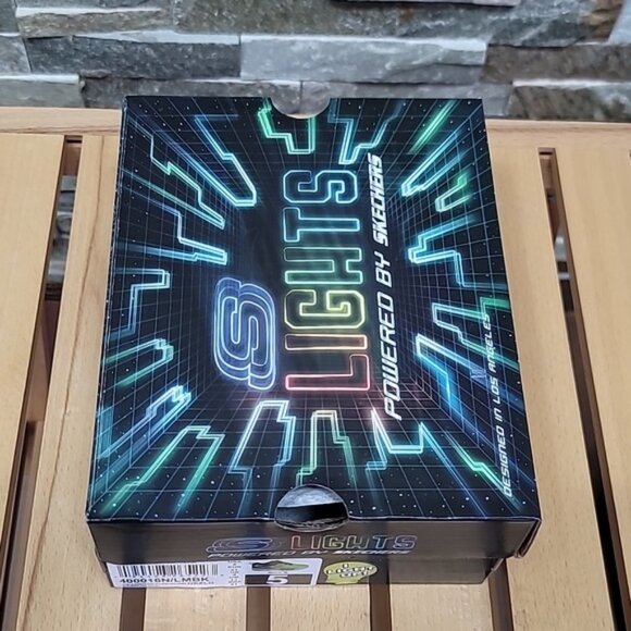 Toddler Boy's Skechers Flex Glow Dezlom Light-Up Sneaker - Picture 6 of 8